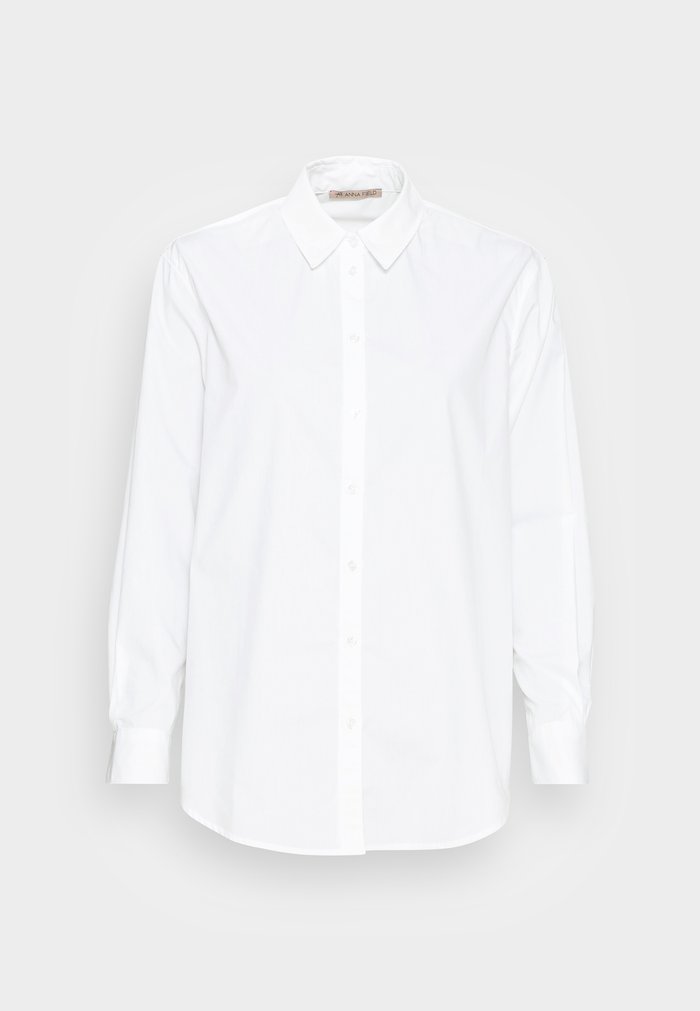 Chemisier Anna Field Button down Blanche Femme | CLD-4755712